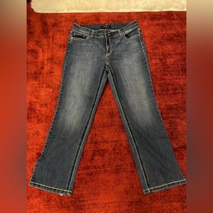 Nine West Dark Blue Boot Cut Jeans